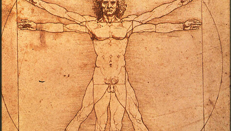 Leonardo da Vinci "Žmogaus anatomija"