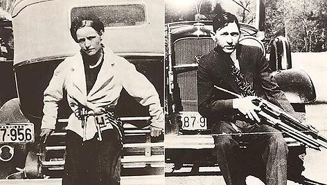 Nusikaltėlių porelė Bonnie ir Clyde&lsquo;as