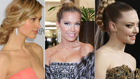 I&scaron; kairės į de&scaron;inę: Petra Nemcova, Sylvie van der Vaart ir Amanda Seyfred