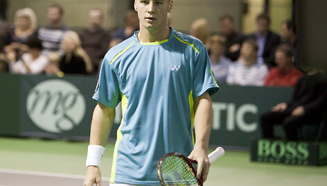 Tenisininkas Ričardas Berankis