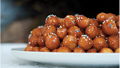 Itali&scaron;kas skanėstas &bdquo;struffoli&ldquo;
