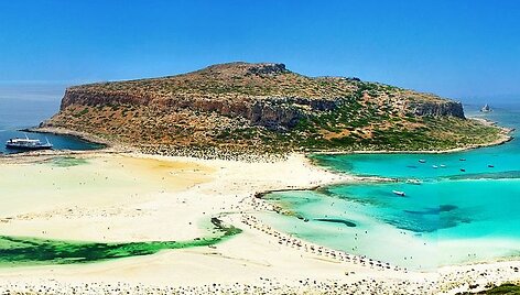Balos &ndash; vienas gražiausių Kretos paplūdimių