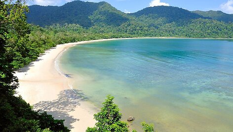 Langkawi sala Malaizijos &scaron;iaurėje