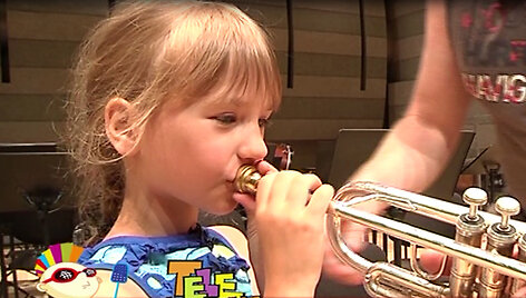 Muzikos instrumentai vaikų akimis: nuostabusis trimitas
