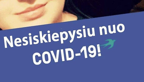 Nuotraukos rėmelis atrodo kone identi&scaron;kas tam, kuriuo žadama skiepytis nuo COVID-19