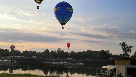 Karšto oro balionų varžybos Segede (Vengrija)