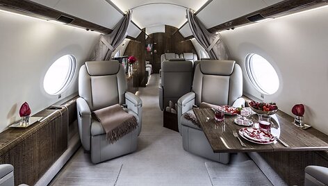 Vladimiro Potanino lėktuvas &bdquo;Gulfstream G650&ldquo;