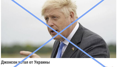 Jungtinės Karalystės premjeras Borisas Johnsonas įspėjo &bdquo;nepavargti&ldquo; nuo karo Ukrainoje, bet Rusijos žiniasklaida ėmė skelbti priešingą žinią
