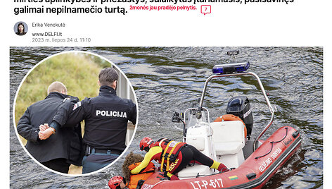 Tas pats tekstas apie tariamai naujas paauglio dingimo aplinkybes buvo paskelbtas net vietoj tikrų rašinių