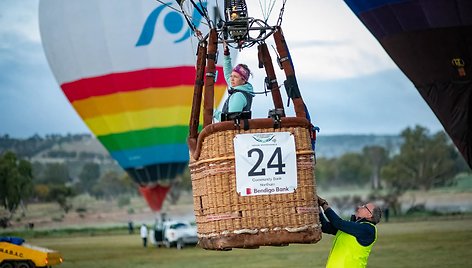 5-asis pasaulio moterų karšto oro balionų čempionatas Australijoje