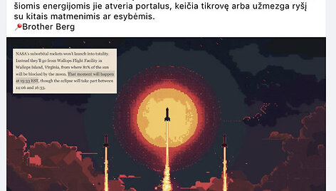 Internautai Saulės užtemimą sieja su įvairiais mistiniais dalykais