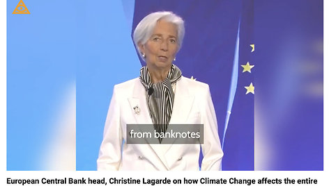 Europos Centrinio Banko vadovė Christine Lagarde nesakė, kad bus atsisakė fizinių banknotų