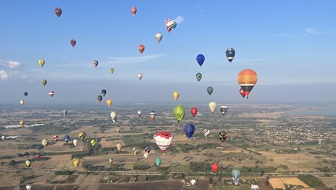 25-asis pasaulio karšto oro balionų čempionatas Segede (Vengrija)