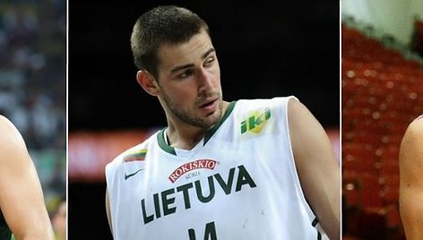 Linas Kleiza, Jonas Valančiūnas, Jonas Mačiulis