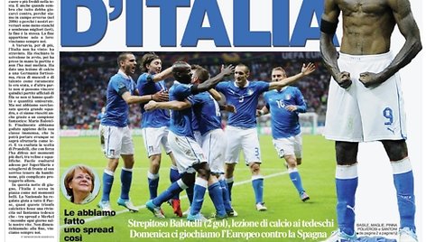 "Gazetta dello Sport" viršelis