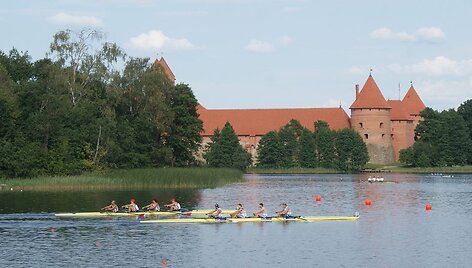 Keturvietė lietuvių rinktinės valtis