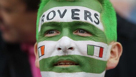 "Shamrock rovers" gerbėjas