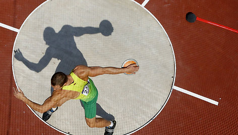 Olimpinėje dešimtkovėje Darius Draudvila liko 25-tas