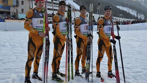Lietuvos biatlono estafetininkai