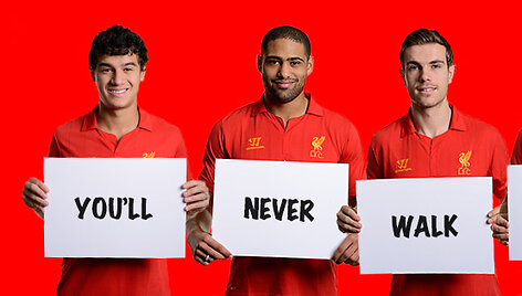 Philippe Coutinho, Glennas Johnsonas, Jordanas Hendersonas, Luisas Suarezas