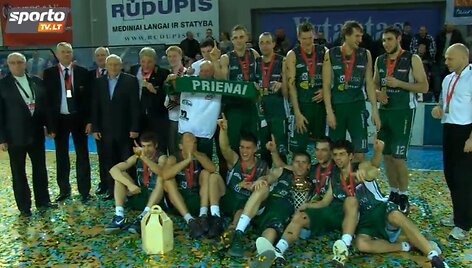 &bdquo;Prienai&ldquo; tapo LKF taurės čempionais