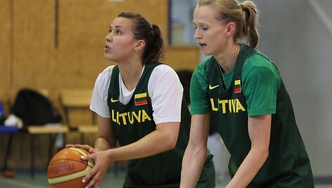 Kamilė Nacickaitė ir Kristina Vengrytė