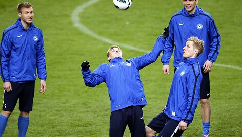 Estijos rinktinės futbolininkai