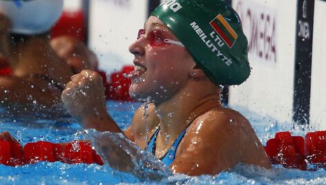 Rūta Meilutytė pagerino pasaulio rekordą