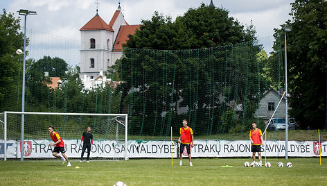 Treniruotės akimirka