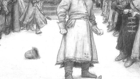 Viktoras Vasnecovas &bdquo;Kum&scaron;tynės&ldquo;, 1891 m.