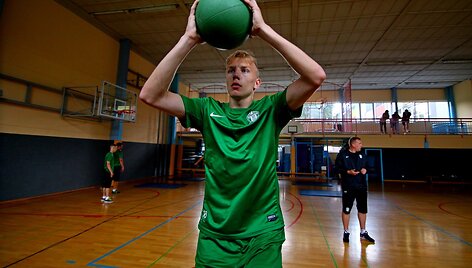 &bdquo;Žalgirio&ldquo; treniruotė Slovėnijoje