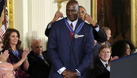 Michaelas Jordanas ir Barackas Obama