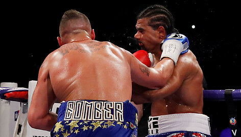 Tony Bellew nugalėjo Davidą Haye