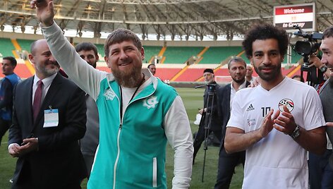 Mohamedas Salah ir Ramzanas Kadyrovas