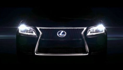 Naujojo Lexus LS užuomina