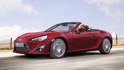 Toyota GT68 kabrioletas