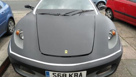 Į &bdquo;Ferrari F430&ldquo; perdarytas &bdquo;Peugeot 406 Coupe&ldquo;