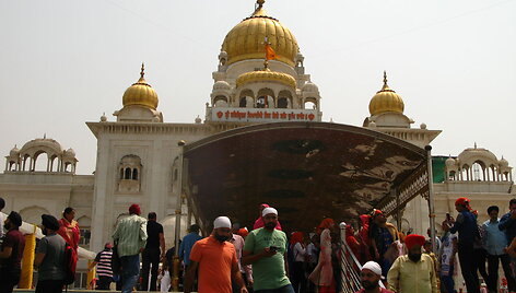Bangla Sahib sikhų gurudvara