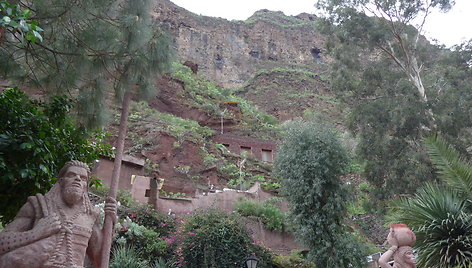 Barranco de Guayadeque slėnis 