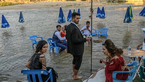 Turkijos miestas Chasankeifas (Hasankeyf)