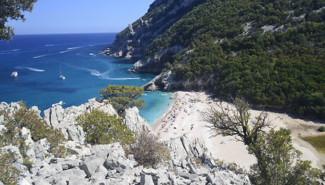 Baunei apylinkės Sardinijoje