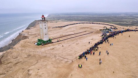 Rubjerg Knude švyturys Danijoje