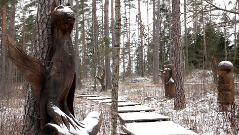 &Scaron;arki&scaron;kių skulptūrų takai