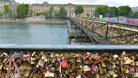 Pont des Arts tiltas Paryžiuje