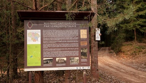 Algimanto apygardos partizanų kovos takais