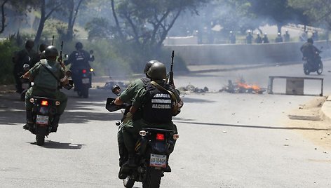 Venesuelos policija