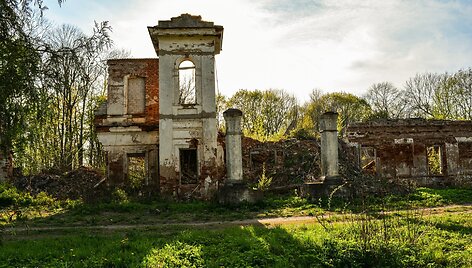 Va&scaron;uokėnų dvaro rūmų likučiai (Anyk&scaron;čių r.)