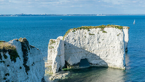 Senojo Hario uolos (Old Harry Rocks)