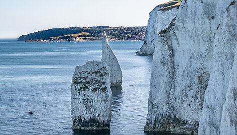 Senojo Hario uolos (Old Harry Rocks)