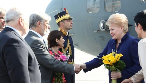 Dalia Grybauskaitė Rumunijoje